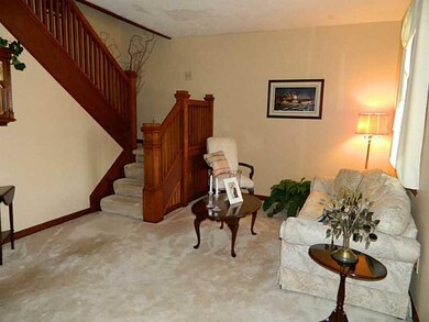 Living Room. The formal living room looks on to th