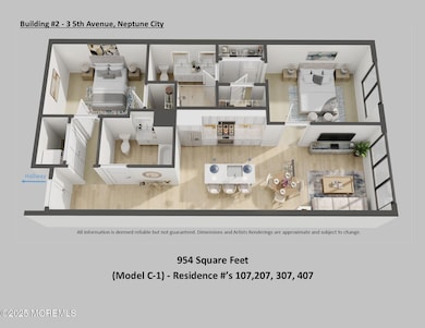 3 5th Ave unit Residence 107, Neptune City, NJ 07753 - photo 3