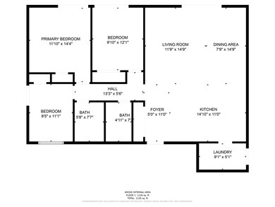 Flooerplan for reference. Information is deemed reliable but not guanrantee.