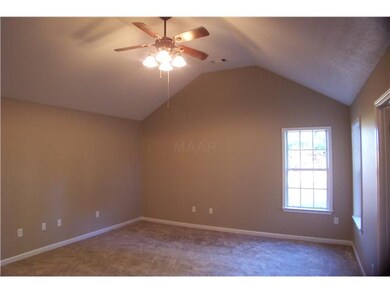 Master Bedroom with walk in closet and private Bat