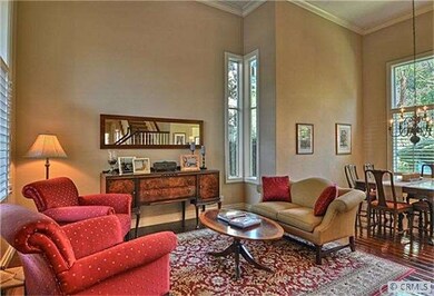Plenty of natural sunlight and soaring ceilings.