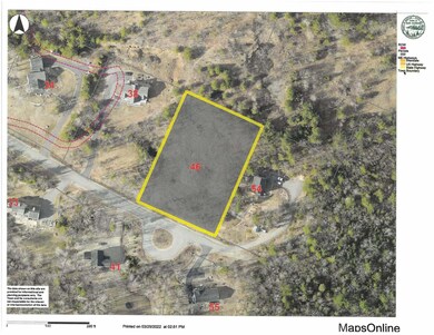 46 Owls Nest Aerial Map