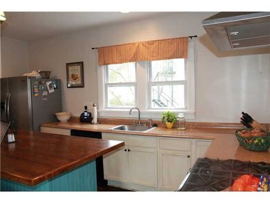 an abundance of room in this remodeled kitchen