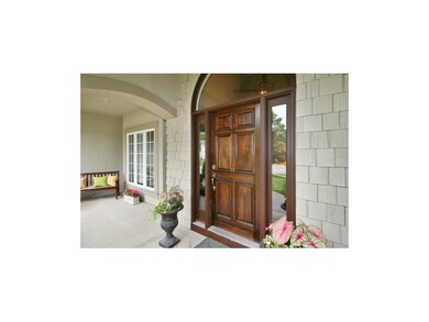 Welcoming front porch