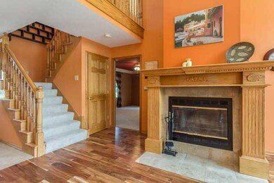 Exterior Front. Stairs going to the upper level of