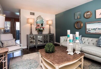 Model apartment, not actual unit.