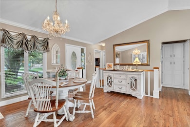 Dining to front entry