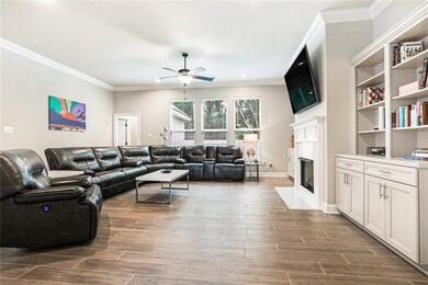 Fireplace with built ins
