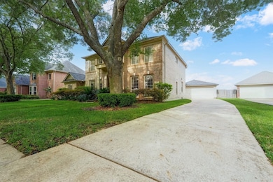 This beautiful two-story home with its striking br