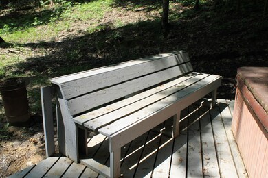 built in bench on deck