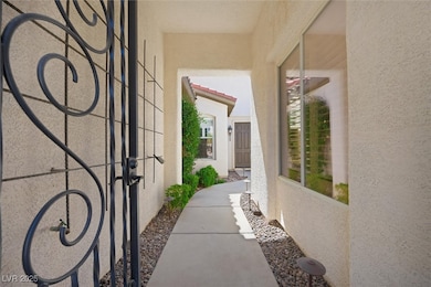 View of side of property with stucco siding
