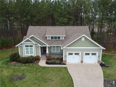 Aerial Shot of home shows the curb appeal and how 
