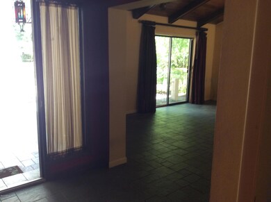 view from foyer