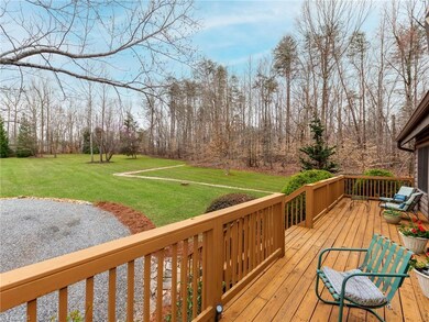 View from the front deck