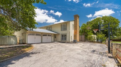 Attached garage and side entry
