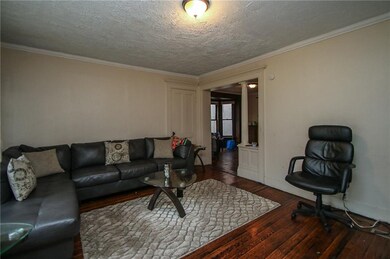 Downstairs unit living room