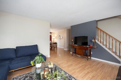 Living Room, freshly painted & low maintenance flo