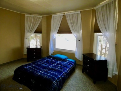 Carpeted living room
