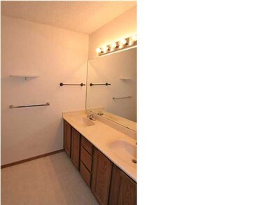 MASTER BATH WITH SHOWER AND DOUBLE SINKS