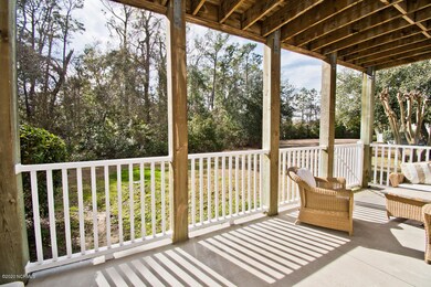 Patio Backing up to Woods