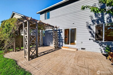 Plenty of afternoon sun on this patio