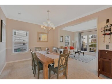 Open Dining Room and Living Room