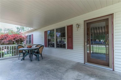 Concreted & Covered Front Porch