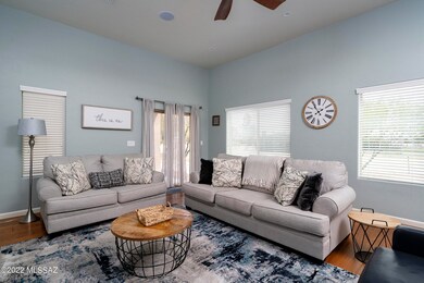 Living Room Facing Golf Course