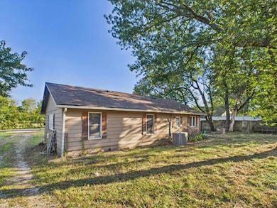 Rear view of property