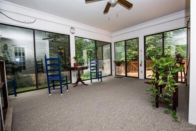 Florida room off kitchen