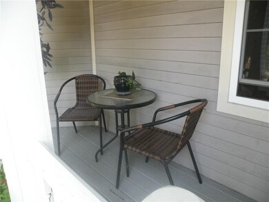 Spot for morning coffee.