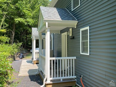 Private rear entrance
