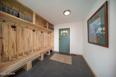Custom Cabinets in Entry Way