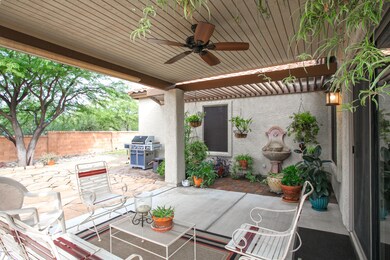 Covered patio