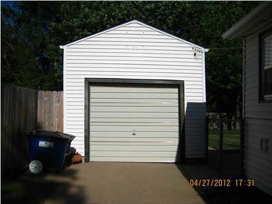 Detached Garage with automatic opener
