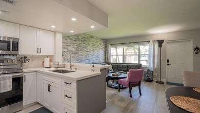 Open space kitchen and living room