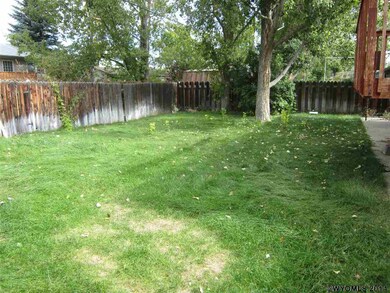 large back yard