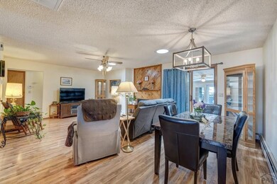 Dining room off the living room
