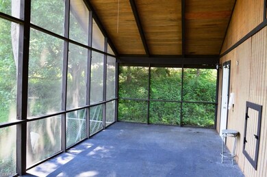 Screened Porch with Entry to Kitchen
