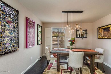 Dining Room w/ mtn view