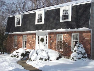 Exterior Front. Gracious center entrance Colonial 