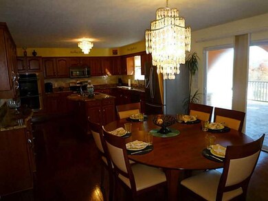 Kitchen. The well designed kitchen features plenty