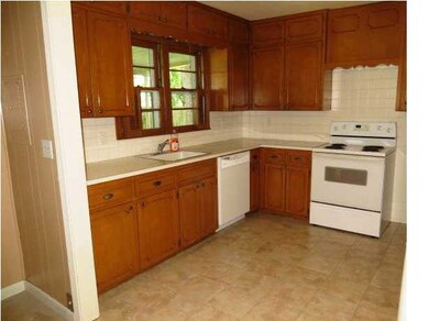 New tile in the kitchen