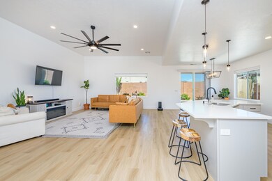 6 - Living + Dining + Kitchen