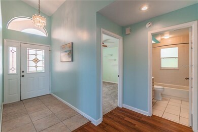 Foyer, with view of first Bedroom and Guest Bathro