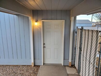 Garage Entrance from House
