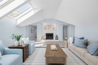 The spacious 2,154 sf unit was recently remodeled