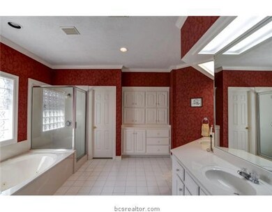 Master Bath/Spa. The master bath has a jetted tub,