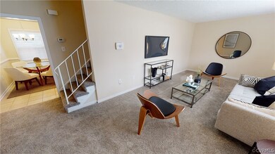 Enter into the very large Living Room and foyer area.