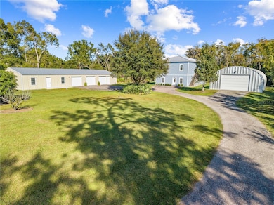 In-law unit and attached garage, Main House and Workshop ( 30 x 50 metal building)